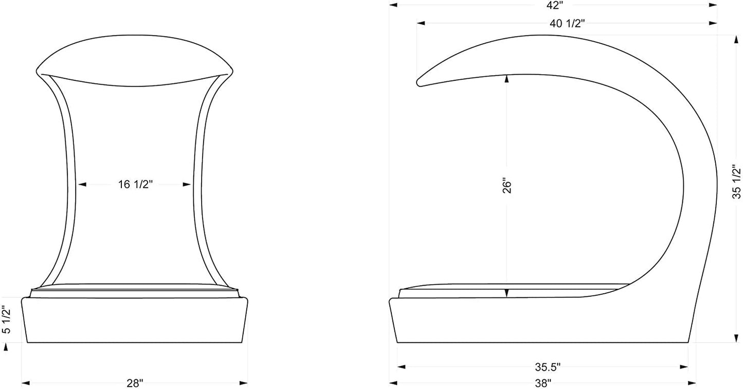 Outdoor Dog Chaise Bed with Shade Hood