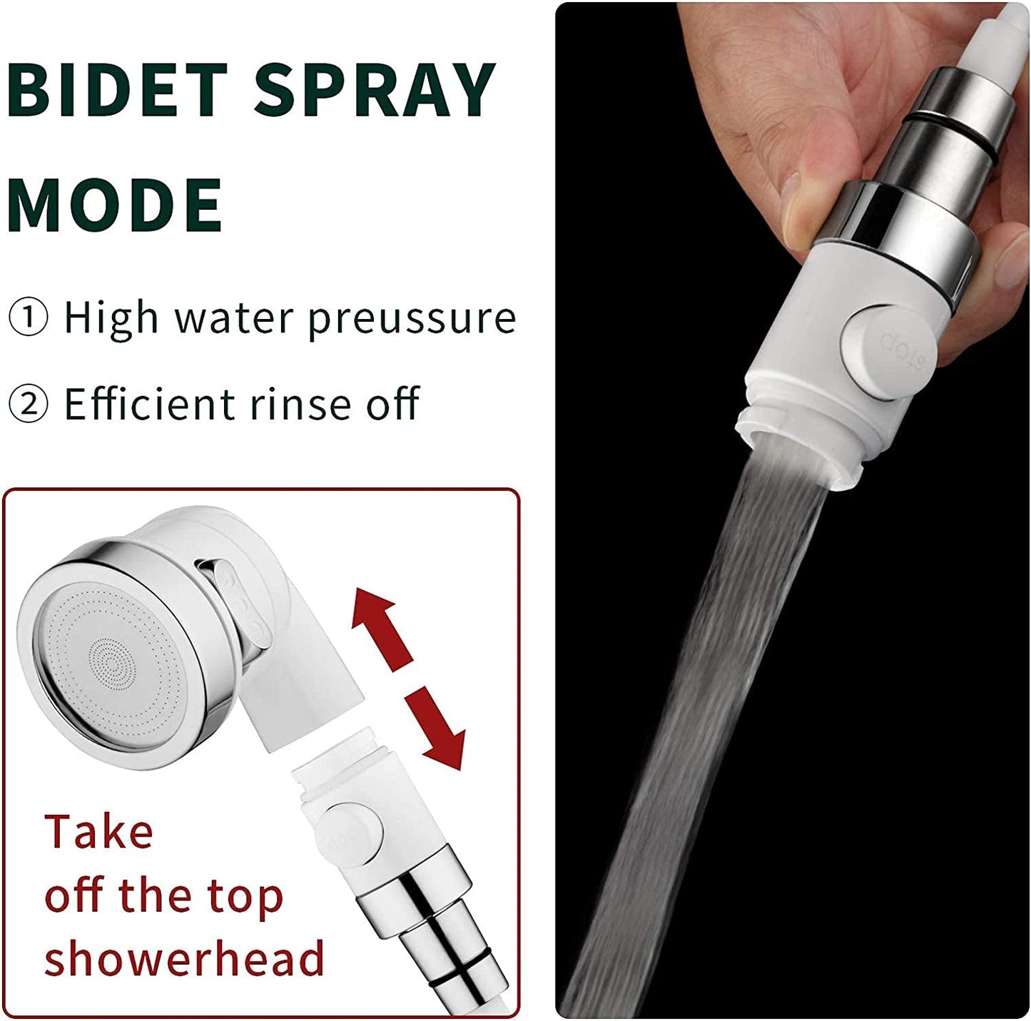 Faucet Sprayer Attachment for Dog Bathing
