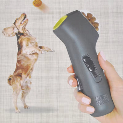 Pet Snack Launcher Toy - Interactive Training Catapult for Dogs and Cats