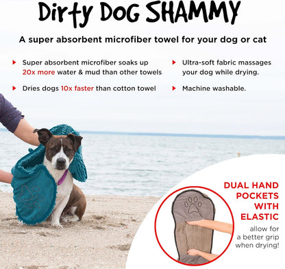 Heavy-Duty Microfiber Dog Towel