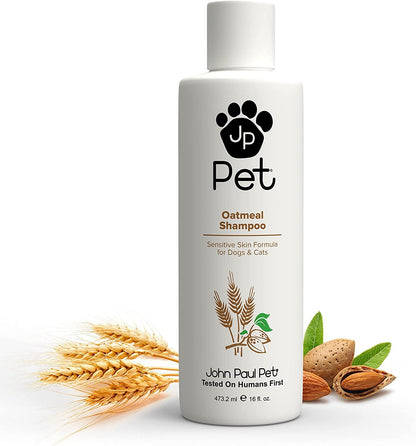 Oatmeal Pet Shampoo – Soothes Sensitive Skin, pH Balanced, Cruelty-Free