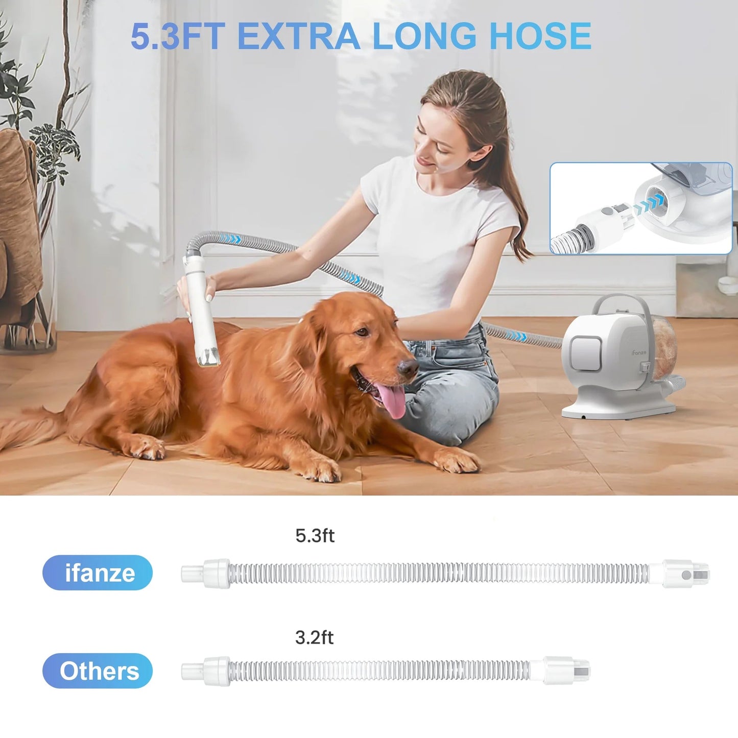 Rechargeable Dog Grooming Clippers