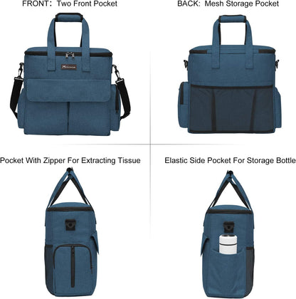 Dog Travel Kit: Bag, Collapsible Bowls, and Food Containers