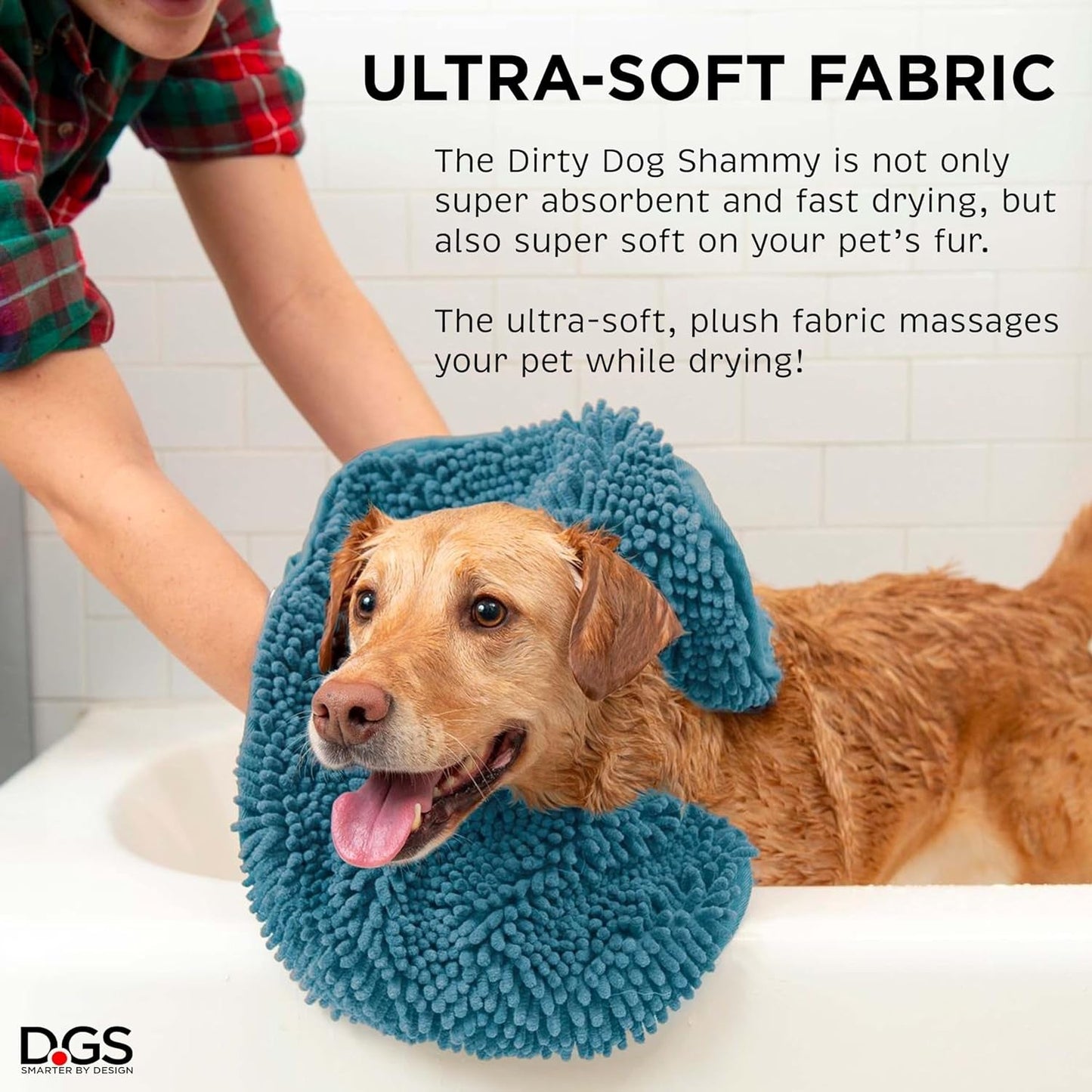 Heavy-Duty Microfiber Dog Towel