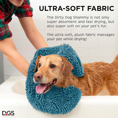 Heavy-Duty Microfiber Dog Towel