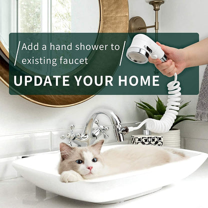 Faucet Sprayer Attachment for Dog Bathing