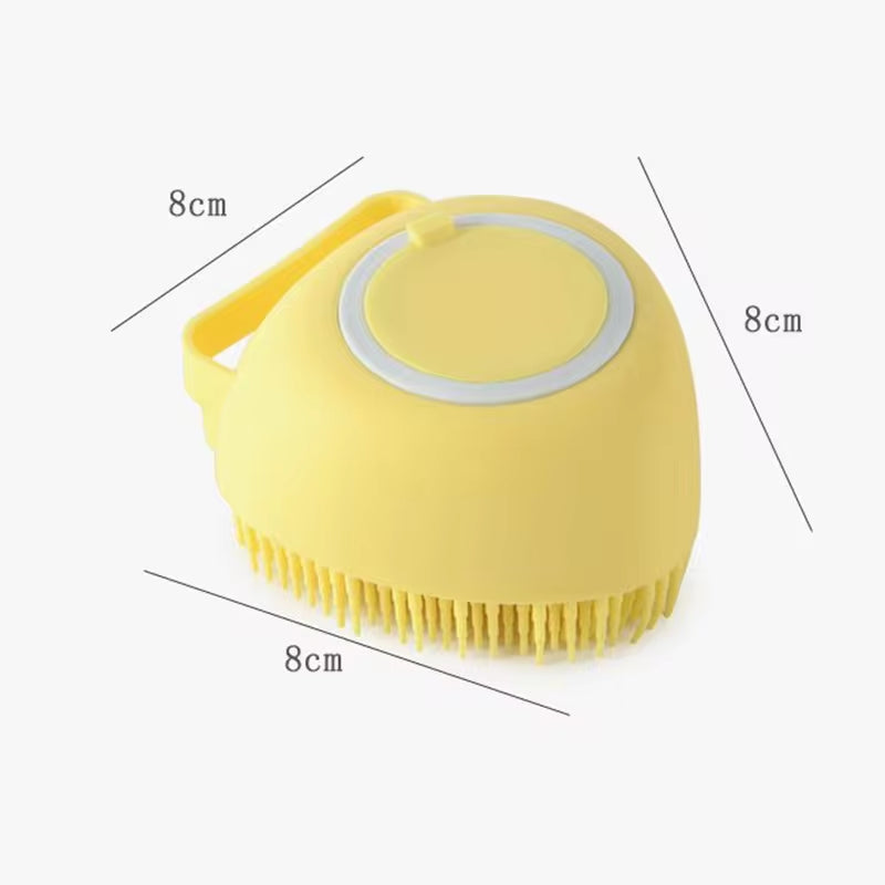 Silicone Pet Bath Massage Gloves for Dogs and Cats
