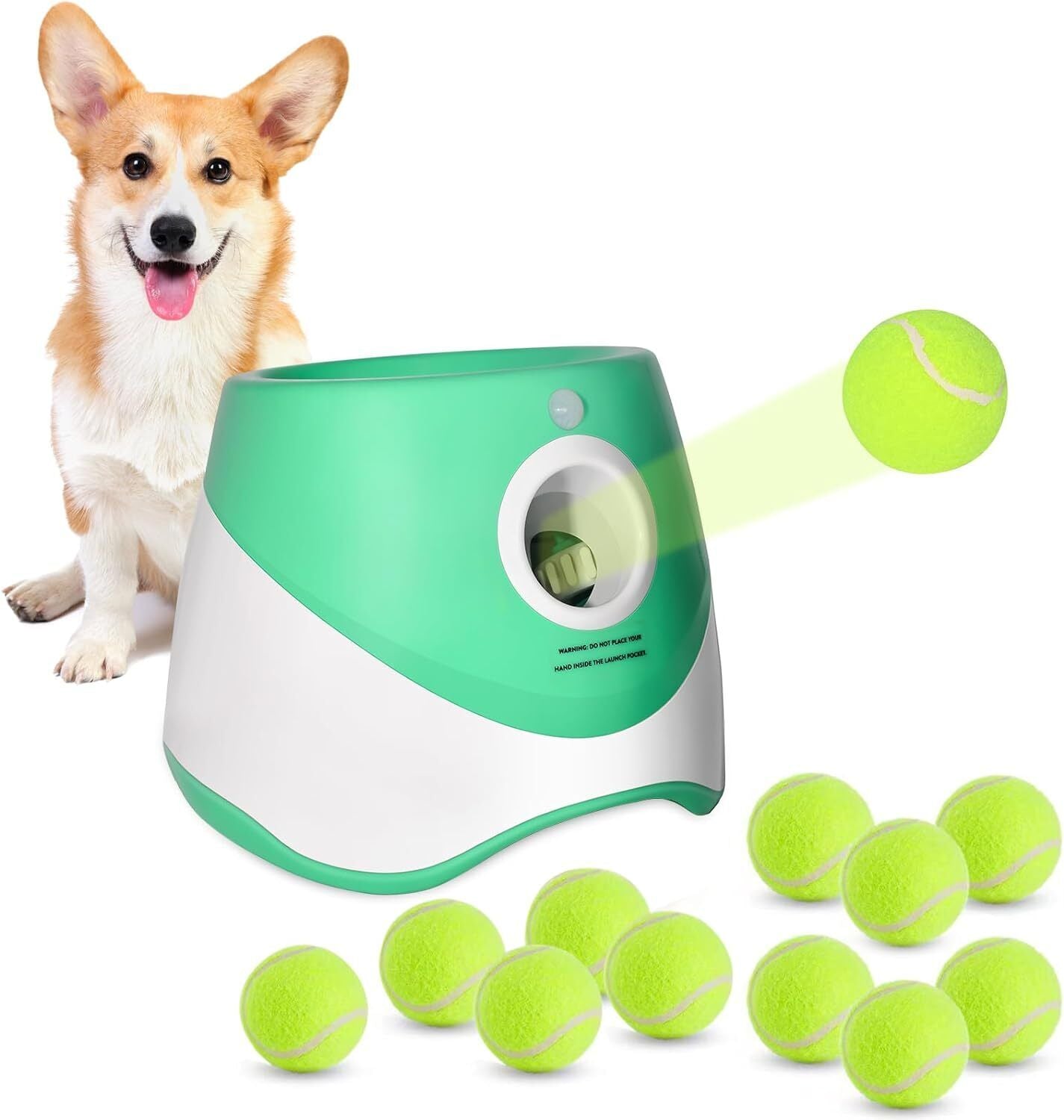 Automatic Dog Ball Launcher Toy