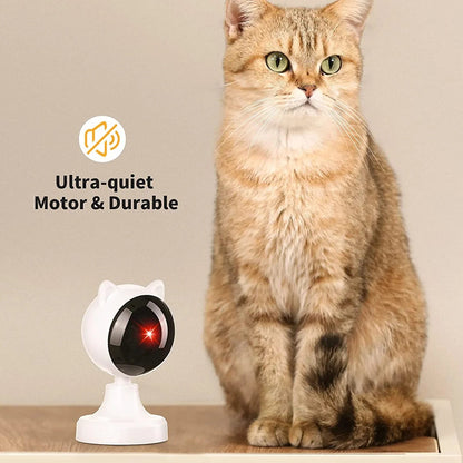 Automatic Interactive Cat Laser Toy for Indoor Cats and Dogs