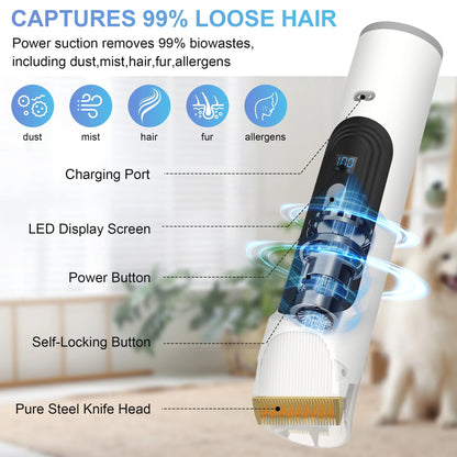 Rechargeable Dog Grooming Clippers